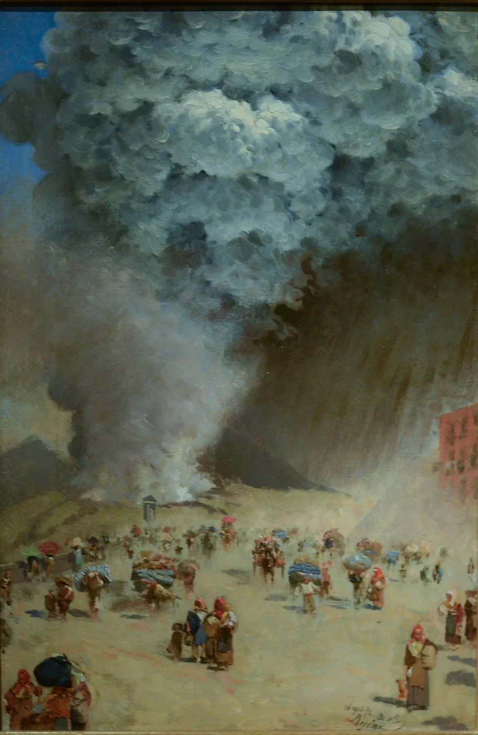 Giuseppe De Nittis - La pioggia di cenere 1872, Galleria d'Arte Moderna, Firenze